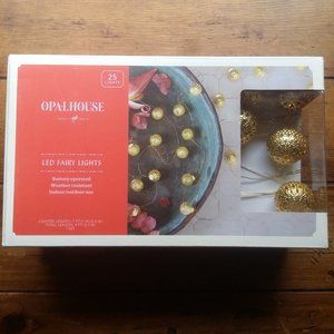 New Opalhouse LED Gold Indoor/Outdoor Fairy Lights